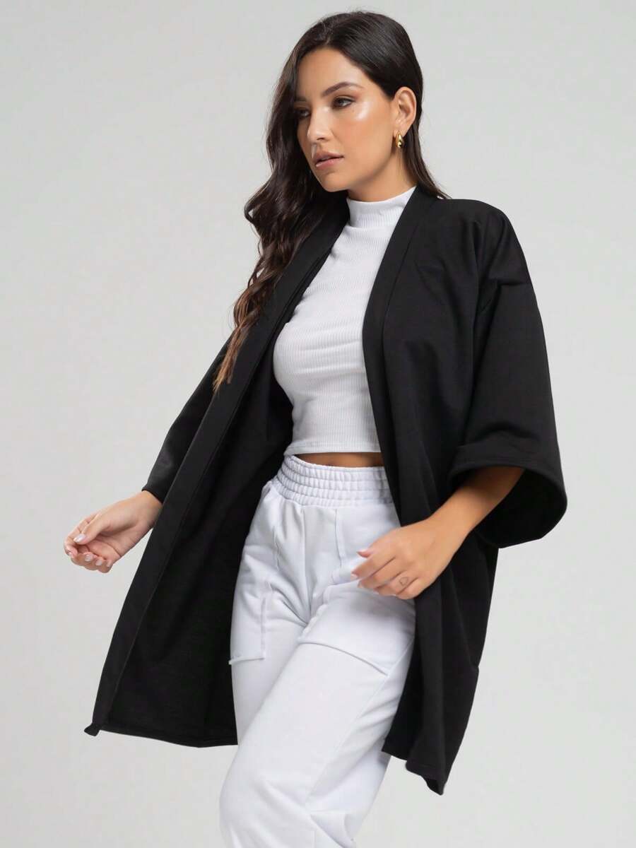 Vicbela Women Coats - 黑色 - 查看 1