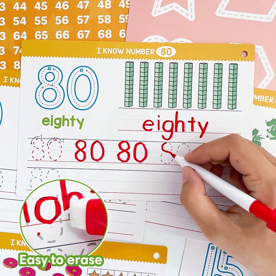 Zahlenzauber und Farbenfreude: Kostenlose Ausmalbilder zum Schreibenlernen (1-10) – PDF zum Download!