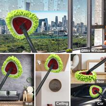 1/2/3 pezzi di panni di ricambio in chenille verde per il sistema di pulizia O-Cedar / EasyWring a 1 serbatoio, pulizia profonda, in microfibra e lavabili in lavatrice