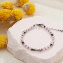 Regalo de graduación 2024 para ella, chicas, mujeres. Pulsera de graduación de acero inoxidable con  de piedras preciosas y caja de regalo única con diseño de gorra para la graduación de la escuela secundaria, universidad, jardín de infancia, 5to y 8vo grado. - Multicolor - Ver 6