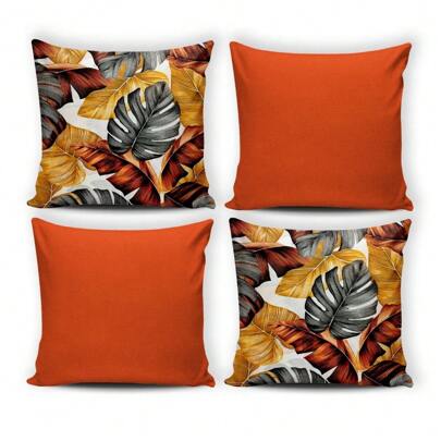 04 Capas 45cmx45cm Gorgurinho com Ziper Ref. 34