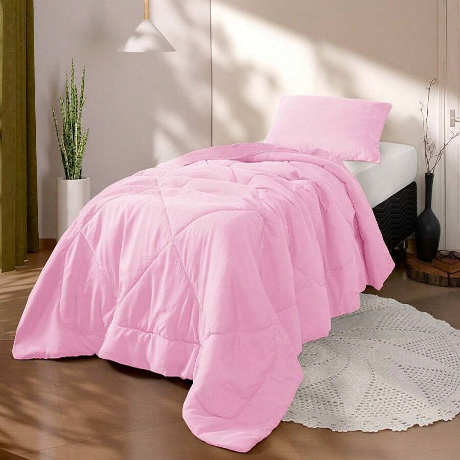 Mr Dias Bedspread - Pink - View 1