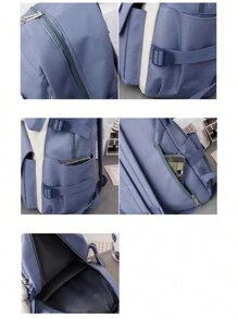 Women Bag Sets - Purple - View 7