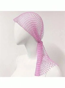 1件鑲有水晶的魚網頭巾，閃亮的蕾絲頭帶，彈性頭帶，美麗的新娘髮飾，個性化髮飾，適用於女性的日常穿著、舞會、婚禮、派對、活動髮帽頭帶