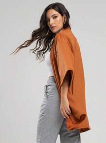 Vicbela Women Coats - 駝色 - 查看 4
