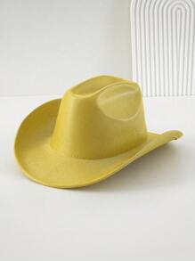 1pc Unisex Shiny Solid Color Cowboy Hat, Luxury Sparkly Bling Cowgirl Hat, Novelty Punk Style Wide-Brimmed Hat For Bridesmaids, Brides Or Gifts In 2024 Wedding Essentials, Girlcore, Silver Charm, BR Tropical Fashion Spring Summer Bright Colors, New Retro Outdoorsy Style Suitable For Boho Vacay, Parties, Western-Themed Activities, Gatherings, Engagements, Cosplay, Graduations, Costume Balls, Festivals, Weddings, Birthday Celebrations, Music Festivals, Coming-Of-Age Ceremonies. Halloween