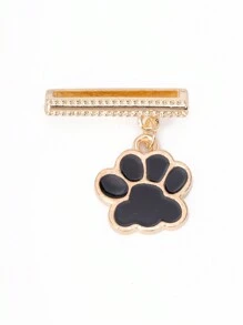1pc Metal Cat & Dog Paw Watch Band Decoration Charm -Compatible With Apple Watch Band Accessories Compatible With Apple Watch Silicone Strap Series Decor Ring Nails
