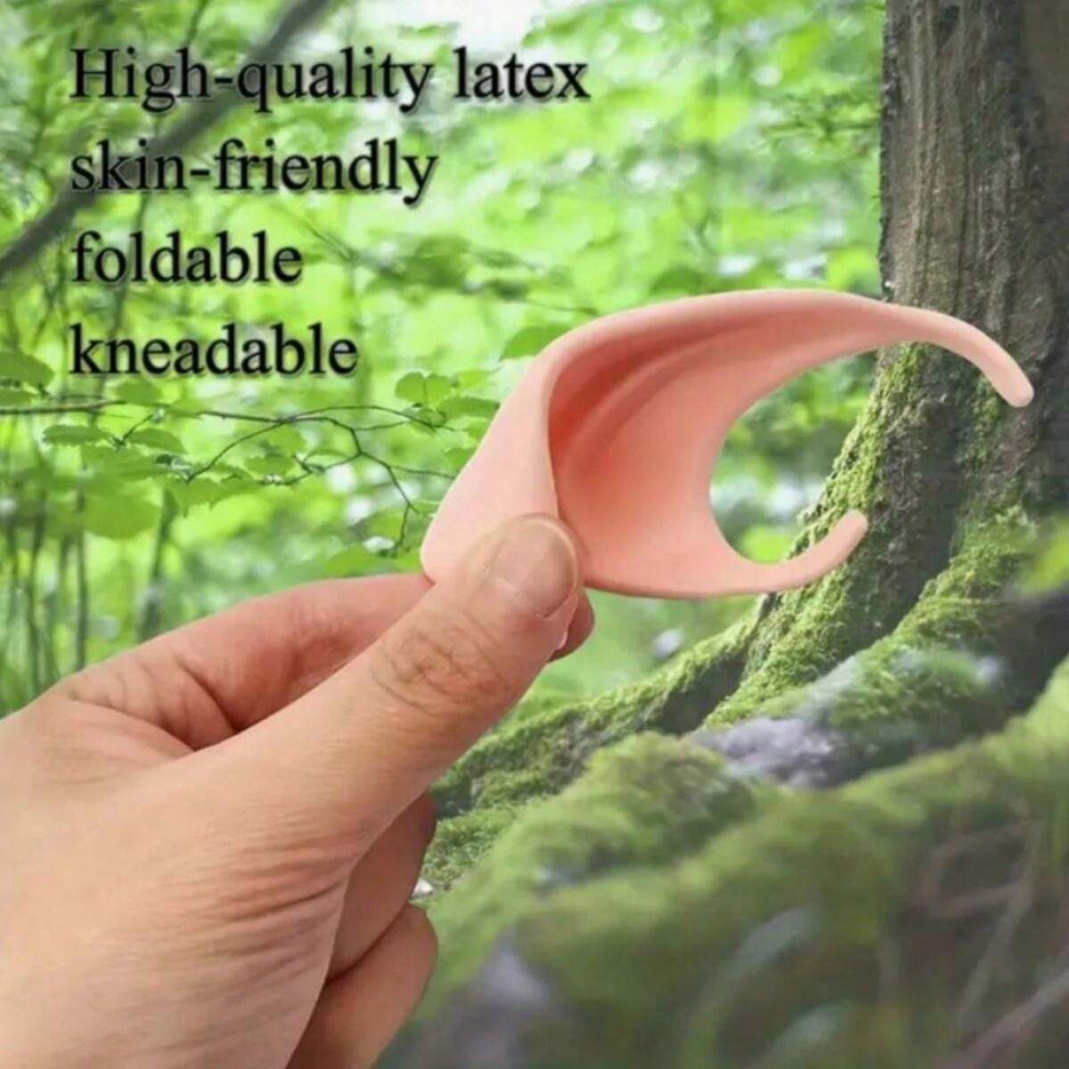 2 Pairs Deluxe Fairy Headphones Suitable For Cosplay, LatexFree For Allergy Free And Perfect