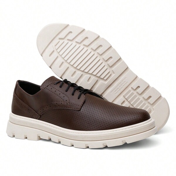 Sapato Social Masculino Form's Plataforma Oxford