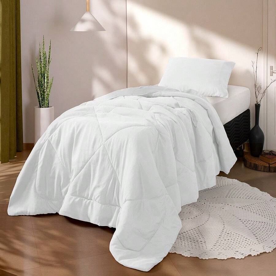 Mr Dias Bedspread - White - View 1