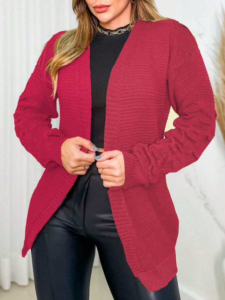 Women Sweaters - 西瓜粉 - 查看 1
