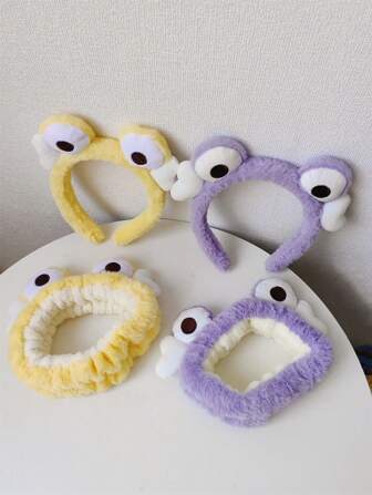 2pcs Cute Plush Little Frog Headband & Headwrap Set, Cartoon Funny Hair Accessories For Makeup, Face Mask,Gifts,Travel,Gifts For Women,Hair Stuff,Stocking Stuffers,Stocking Stuffers,Stocking Fillers,Stocking Stuffers For Women,Stocking Fillers Women,Christmas Gifts,Gifts,Christmas Stocking Fillers,Gifts For Women,Gift,Christmas Gift,Stocking Stuffers For Adults,Stocking Fillers For Adult,Hair Stuff,Women's Accessories,Stocking Stuffer,Coming-Of-Age Hair Accessory,Christmas Hair Accessories,Gift Ideas For Women,Beauty Stocking Fillers,Christmas Gifts For Women