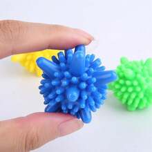 Dryer Ball Esfera Bolinhas Bate Roupas Para Máquina De Lavar Kit 20 Unidades - Multicolorido - Visão 3