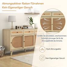 Sweiko Nightstands - Natural Oak - View 6