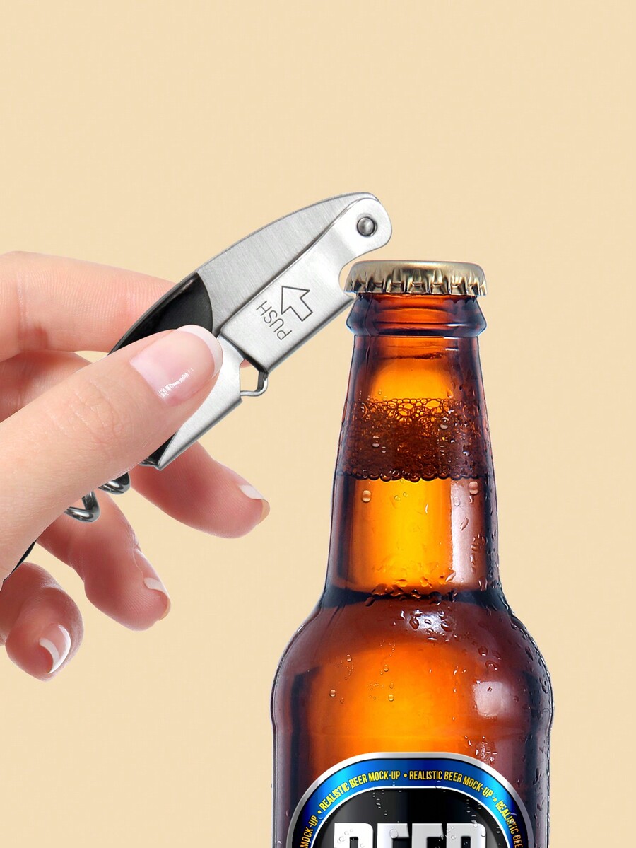 Deluxe Wine Opener Set, Including A SeahorseShaped MultiFunctional