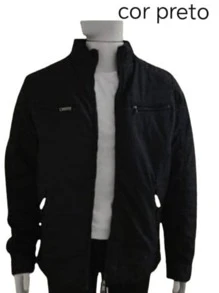 Men Winter Coats - Đen và trắng - Xem 1