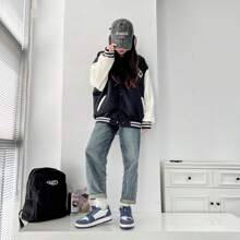 New Literary Style Star Pattern Sneakers, Women Casual Sports Shoes