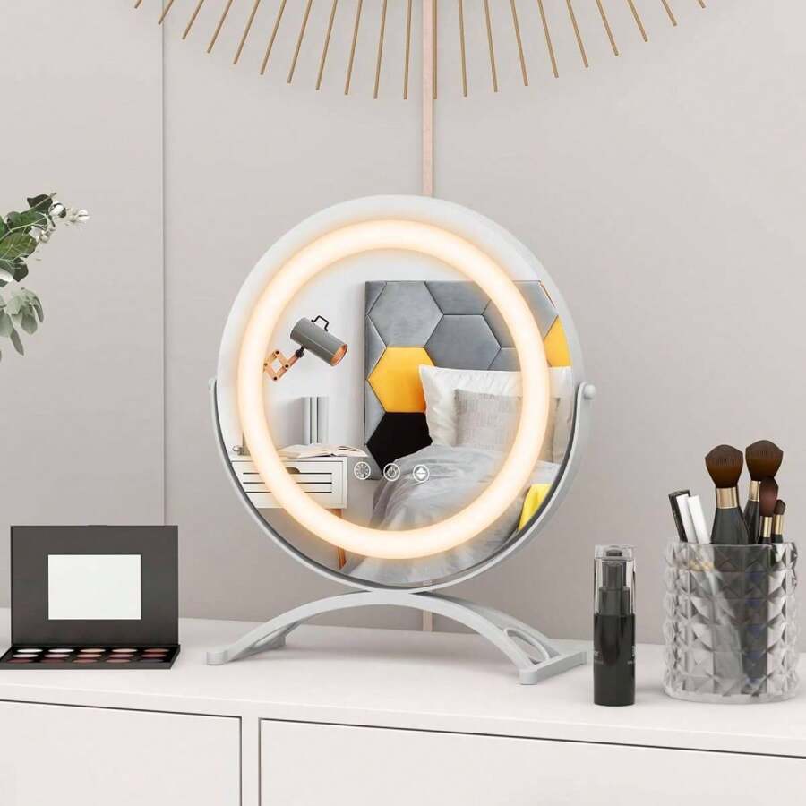 Badkamer Wastafel Spiegel - Zilver - Bekijken 1