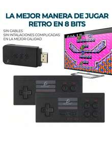Mini Retro Console 888 Games With Controls - Multicolor - View 6