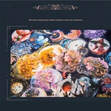 30入組女神月亮主題仙女卡通貼紙-月亮女神系列-祝你有美好的一天-適用於公主女孩DIY裝飾、剪貼簿材料包、母親節節日禮品 - 紫色 - 查看 6