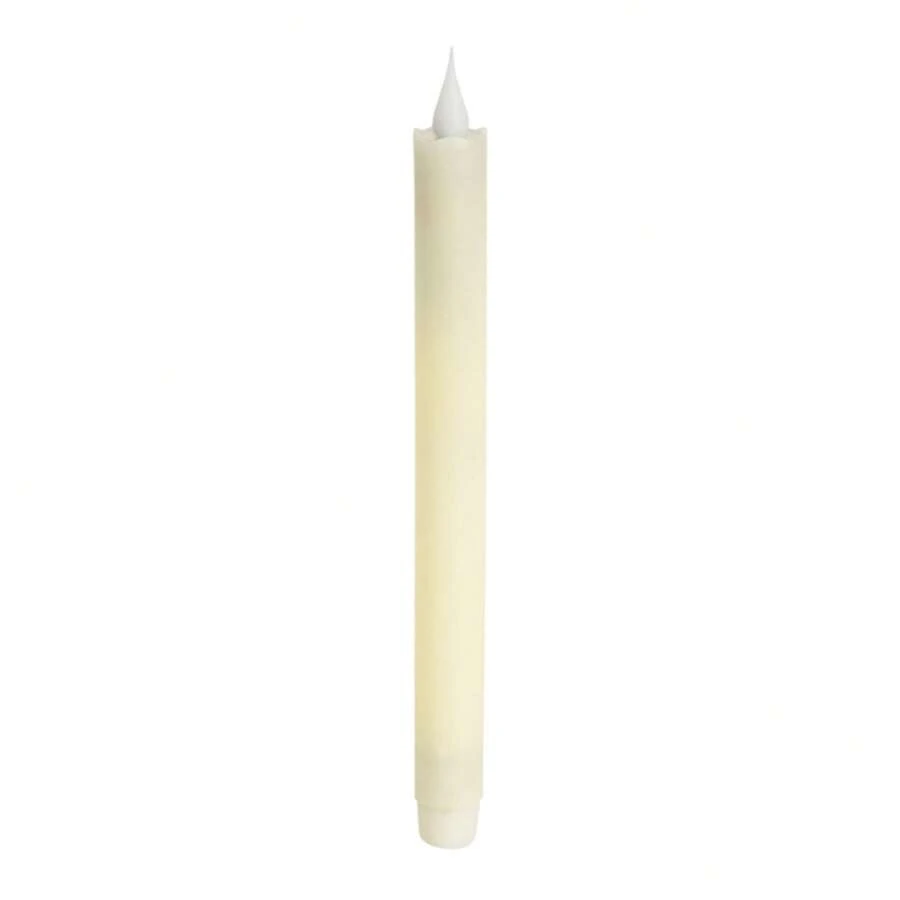 Set The Mood With LED Wax Taper Candles Pack Of 4 Flameless Tapers