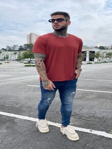 Men Shirts - 水鴨藍 - 查看 1