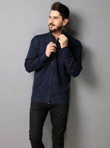 Men Sweaters - Blue - View 1