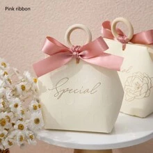 10件DIY糖果礼盒，婚礼糖果包装盒，节日礼品包装盒