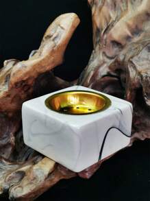 1 件手工陶瓷香炉，复古方形檀香香薰机，用于空气净化，时尚陶瓷工艺品家居装饰，适合瑜伽、冥想和日常使用 - 彩色 - 查看 5