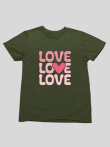Women T-Shirts - Màu xanh lá cây đậm - Xem 2