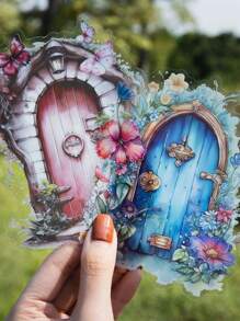 5pcs/Pack Pet Sticker Set For Journal DIY Plant Decoration Large Size Waterproof Self-Adhesive Decal Back To School - Front View - View 1