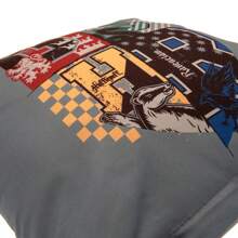 Harry Potter House Mascots Crest Filled Cushion (Grey/Black) - one-size - View 2