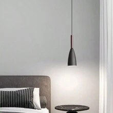 Single Head Hanging Lamp,Simple & Modern Design,Macaron Color For Bar,Living Room,Bedroom,Not Include Bulb
