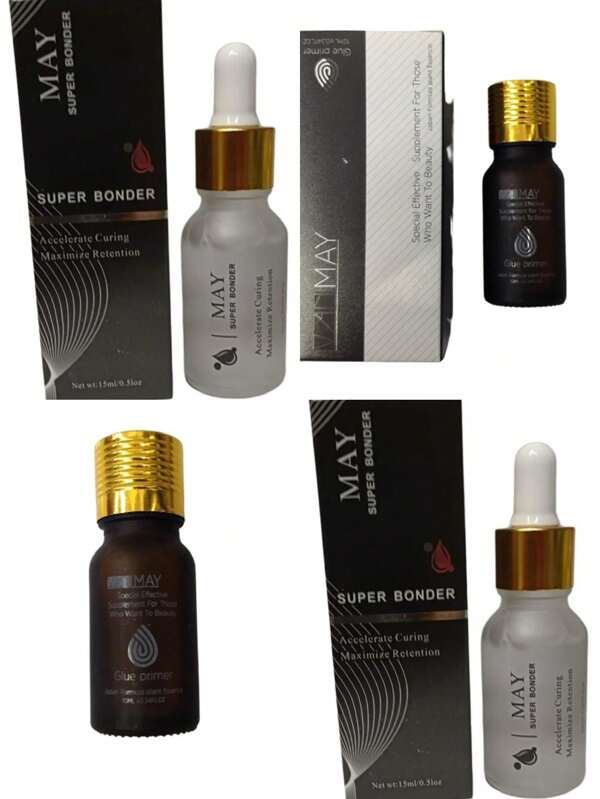 Kit MAY 2 Sellador Súper Bonder + Primer para Pestañas Mink