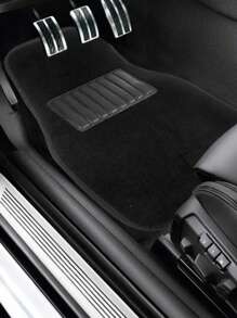 Set Tapetes de coche alfombras de LUJO suave impermeable antideslizante PVC juego completo - Negro - Ver 2