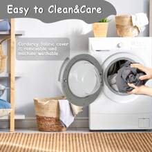 Foam Pet Stairs For High Beds 30"H Bedside, Pet Ramps/Pet Ladder/Dog Steps For High Beds 30"-36" Tall For Small Dogs Injured, Doggie, Old Cats, Kitty