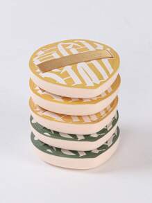 Amortals 5pcs XL Pink Makeup Sponge Blender, Makeup Sponge Applicator Set, Soft & Smooth For Foundation, Concealer, Powder, Blush, Eyeshadow, Makeup Tools, Suitable For Beginners, Makeup Artists, Gifts, Occasions Like Date, Wedding, Christmas, Halloween, Graduation, Birthday, Y2K, Parties, Beach, Travel, Camping, School Events, Decorations