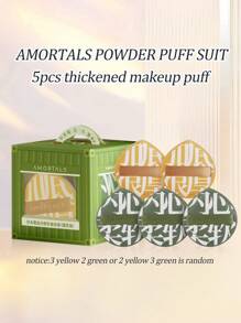 Amortals 5pcs XL Pink Makeup Sponge Blender, Makeup Sponge Applicator Set, Soft & Smooth For Foundation, Concealer, Powder, Blush, Eyeshadow, Makeup Tools, Suitable For Beginners, Makeup Artists, Gifts, Occasions Like Date, Wedding, Christmas, Halloween, Graduation, Birthday, Y2K, Parties, Beach, Travel, Camping, School Events, Decorations