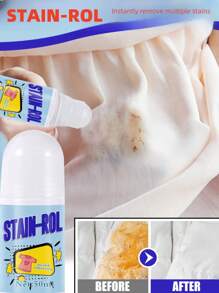 Portable Waterless Laundry Roller Stain Remover For White Clothes & Oil Stains - White - View 1
