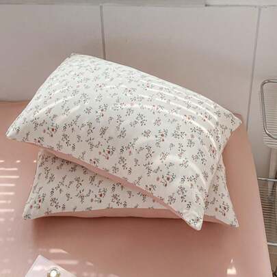 Vỏ gối in phản ứng Polyester MXG (1 cái), màu ngẫu nhiên