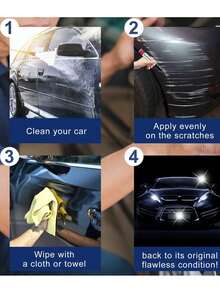 Car Scratch Repair Pen, Paint Surface Scuff Scratch Remover, Paint Repair Pen - Black - View 2