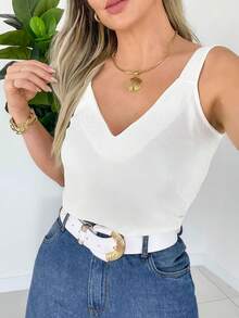 Women Tank Tops & Camis - Blanco - Ver 2