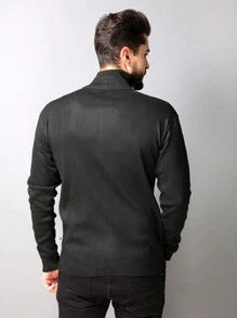 Men Sweaters - Black - View 5