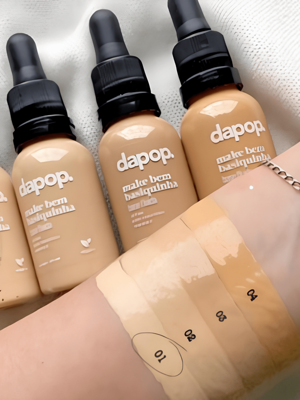 Base Fluída Dapop Vegano Make Bem Basiquinha - Dapop Festa Junina