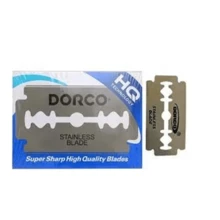 Caja De Cuchillas De Afeitar Dorco, 100 Piezas, Cuchilla De Acero Inoxidable, Cuchilla De Afeitar Manual, Cuchilla De Afeitar Antigua, Cuchilla De Afeitar De Doble Cara - Plateado - Ver 3