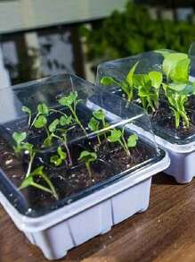 3pcs Portable Nursery Box Set 18.5cm/7.28inch*6cm/2.36inch - White - View 2