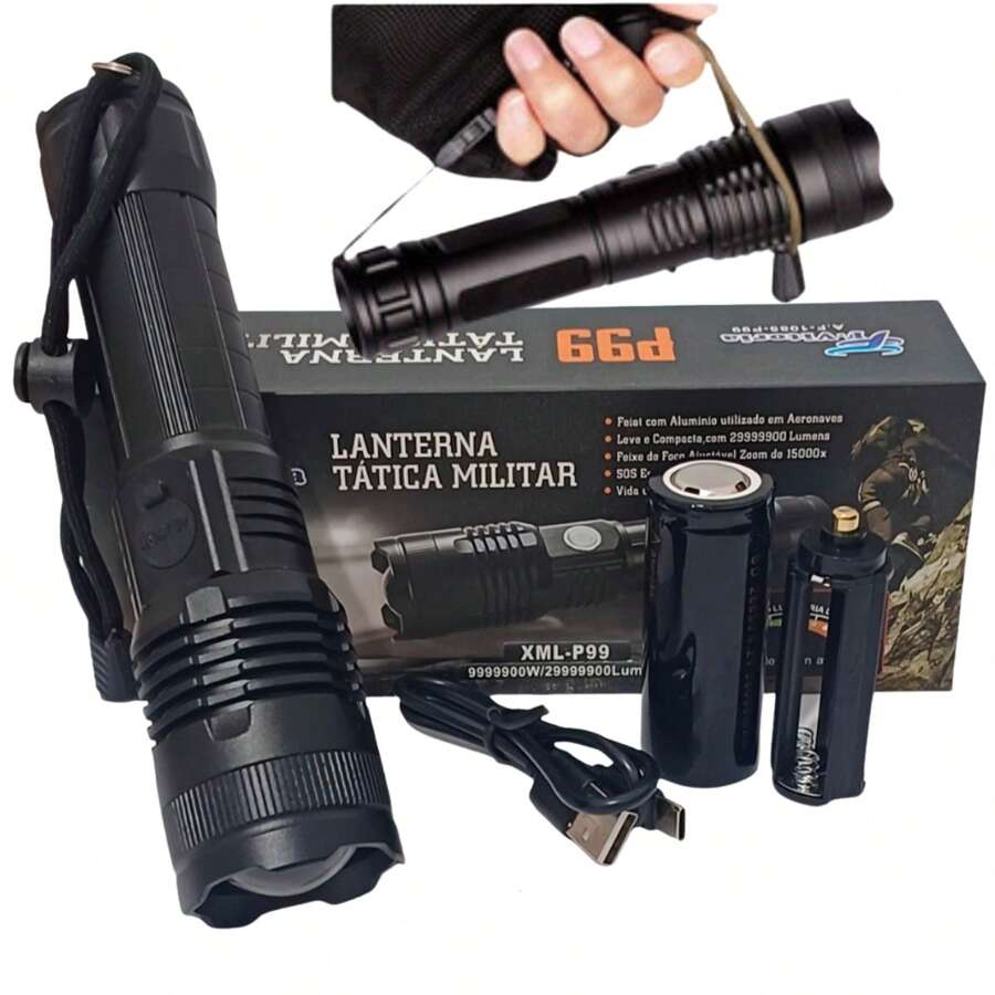 Flashlights & Torches - Negro - Ver 1