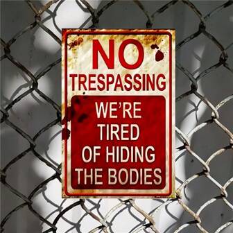 Home Decoration Signs Retro Chic Wood Signs Home Decor Accessories For Outdoor Yard Signs Or Indoor Decor Signs-No Trespassing Best Gifts Birthday Graduation