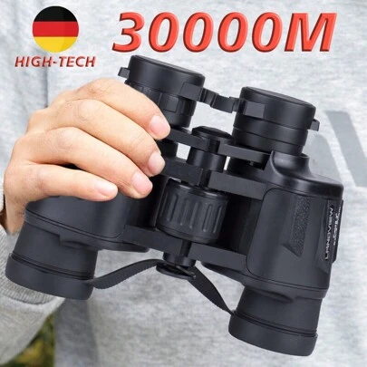 Landview 8x40 High Power Binoculars For Adults With Low Light Night Vision, Compact Waterproof Binoculars For Bird Watching Hunting Travel Football Games Stargazing With Carrying Case And Strap