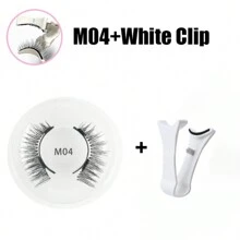 Magnetic Eyelashes Natural Look Magnetic Lashes With Applicator No Glue Magnetic False Eyelashes Kit Wispy Reusable Eyelashes Without Eyeliner - Black - View 13